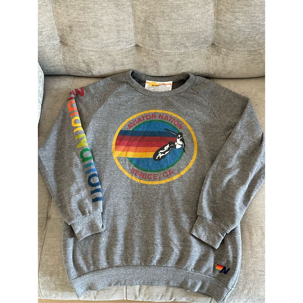 Aviator Nation crewneck men’s XXL